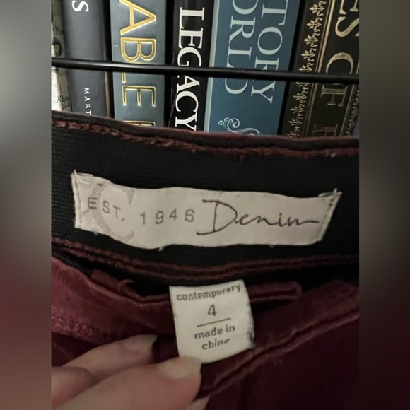 Cato Red Pants - Picture 3 of 5